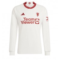 Camiseta Manchester United Victor Lindelof #2 Tercera Equipación Replica 2023-24 mangas largas